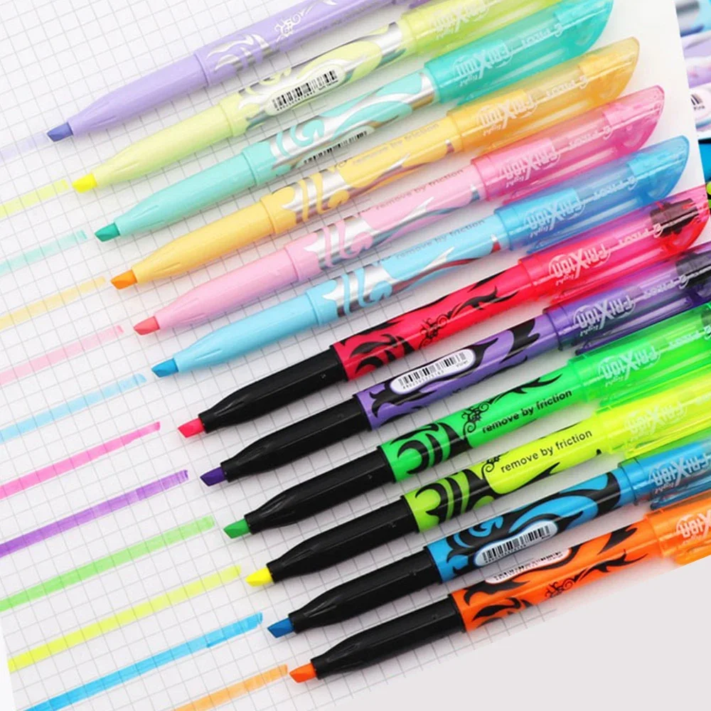 1pcs PILOT Erasable Highlighter SW-FL Color Markers Friction Markers 24 Color All Light Dark School Kawaii Japanese Stationery