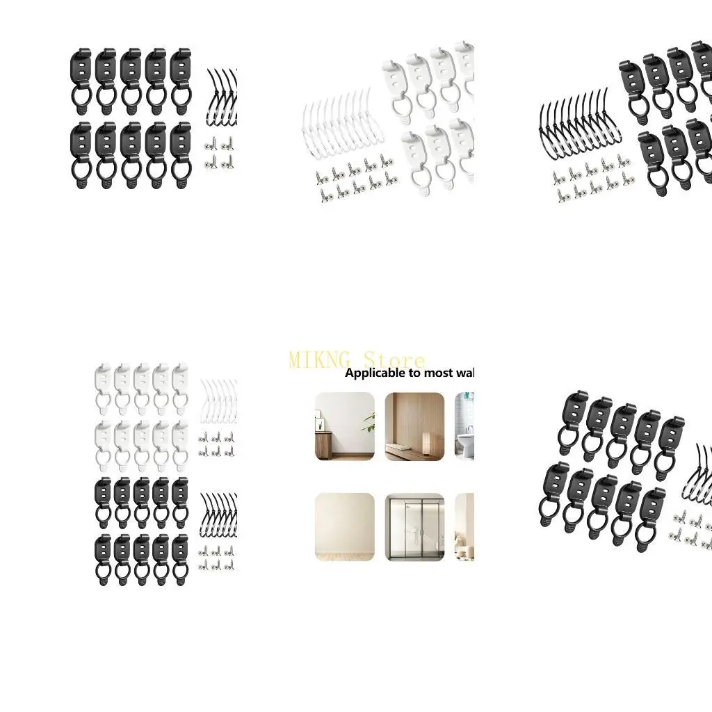 Charging Cable Holder Set with Adhesive Base and Stretch Band Retainer for Desk, Stand and Bedside Surfaces Best Sale