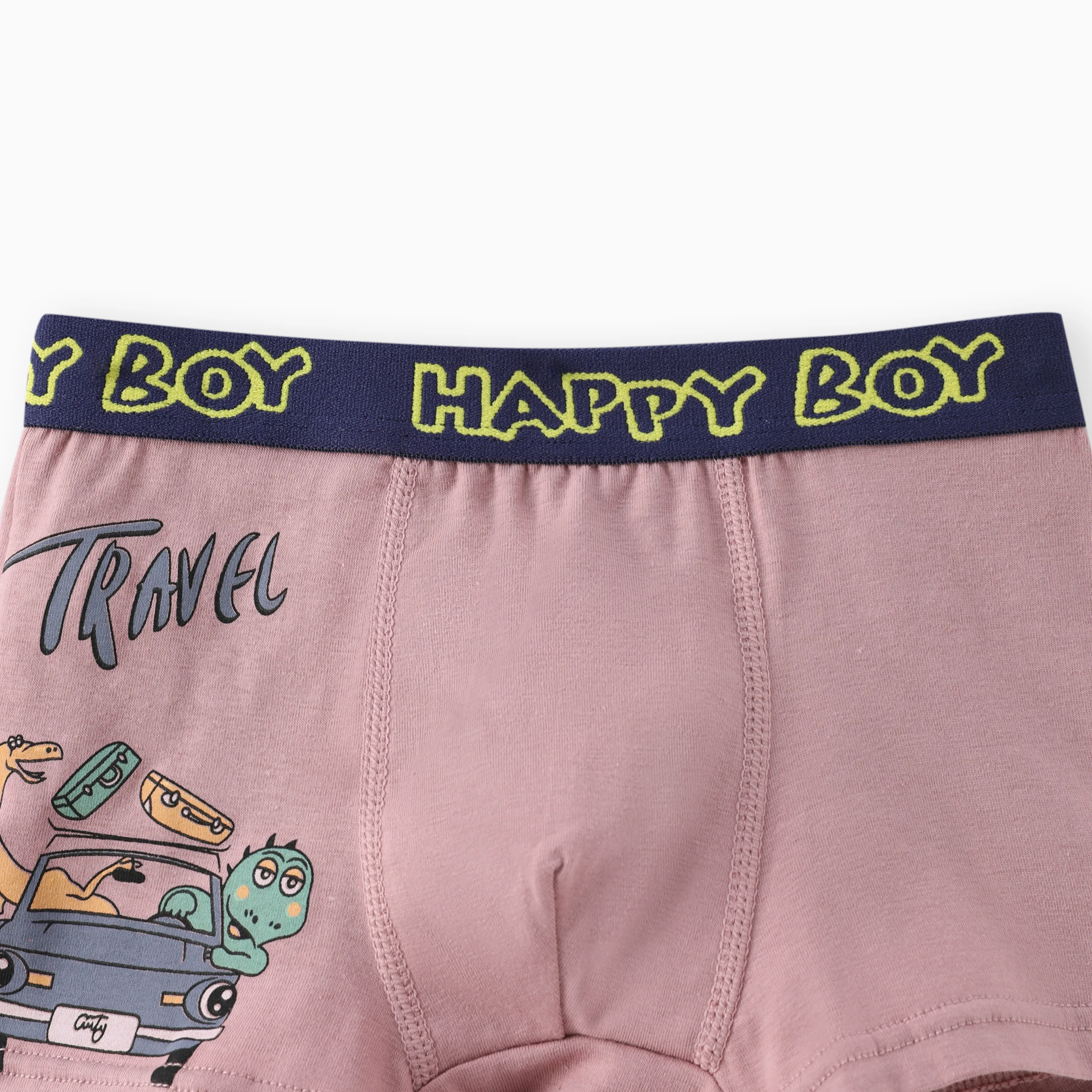 PatPat Kid Boy's Childlike Dinosaur Cotton Underwear