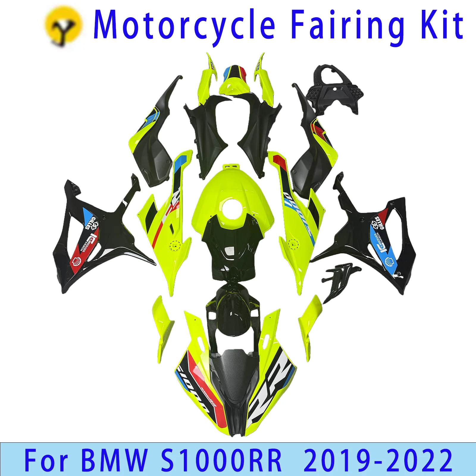 

For BMW S1000RR 2019, 2020, 2021, 2022 models S1000 RR 19-22 Full Fairing Kit Motorcycle Fairing Motorcycle Accessories