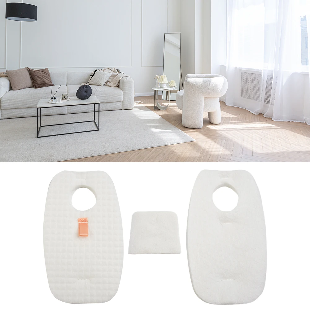 Peças de vácuo 3 conjuntos de filtro de espuma, peça de substituição uv380 hv380w hv381 hv381c hv384q, ferramenta de limpeza de suprimentos domésticos