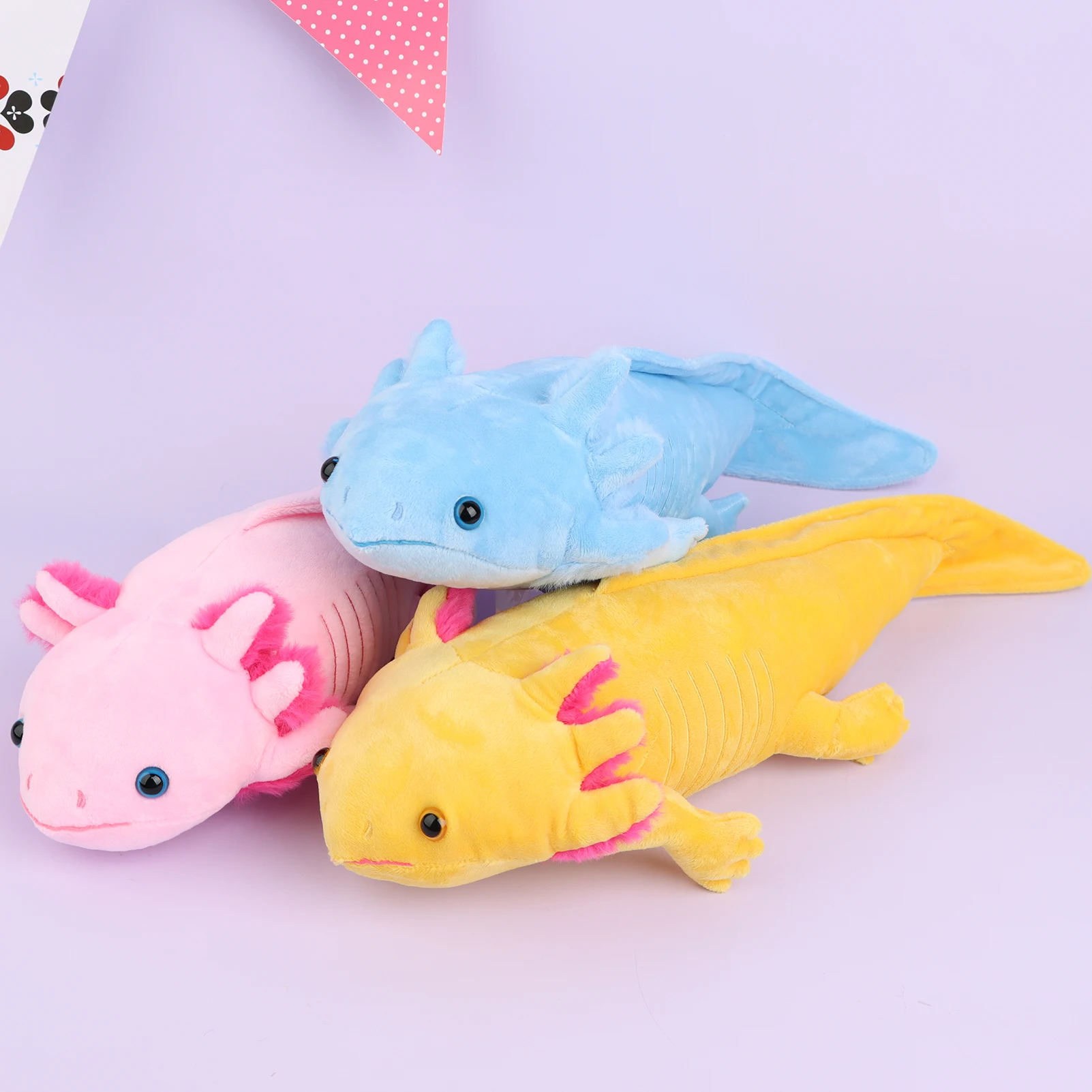 1pc Cartoon Salamander Plush Doll Children\'s Pillow Lovely Toy Gift Home Decoration Birthday Party