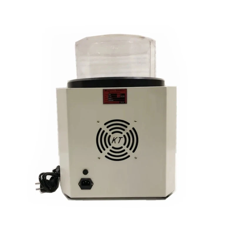 Variable Frequency Speed Regulation Mass Polish Machine Magnetic Tumbler Jewelry Polishing