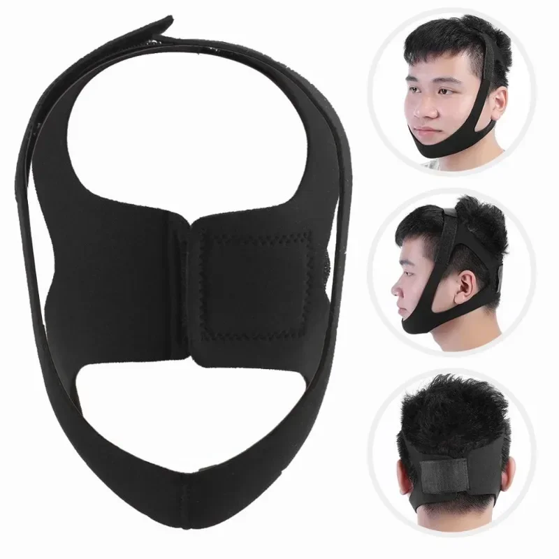 Anti-snoring Band Stop Snore Chin Strap Sleep Support Aid Tools Snoring Protection Jaw Belt Open Mouth Breathing Corrective Rest