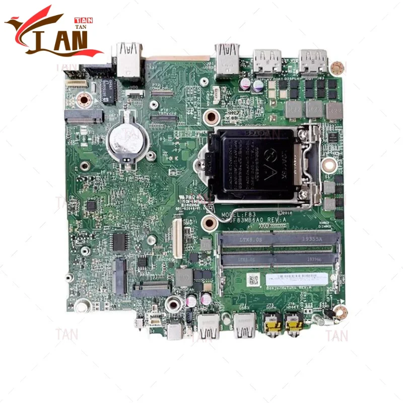 

L19395-001 For HP EliteDesk 800 G4 DM Mini Motherboard DAF83MB6A0 L19395-601 L05127-001 65W Mainboard 100%Tested Fully Work TAN