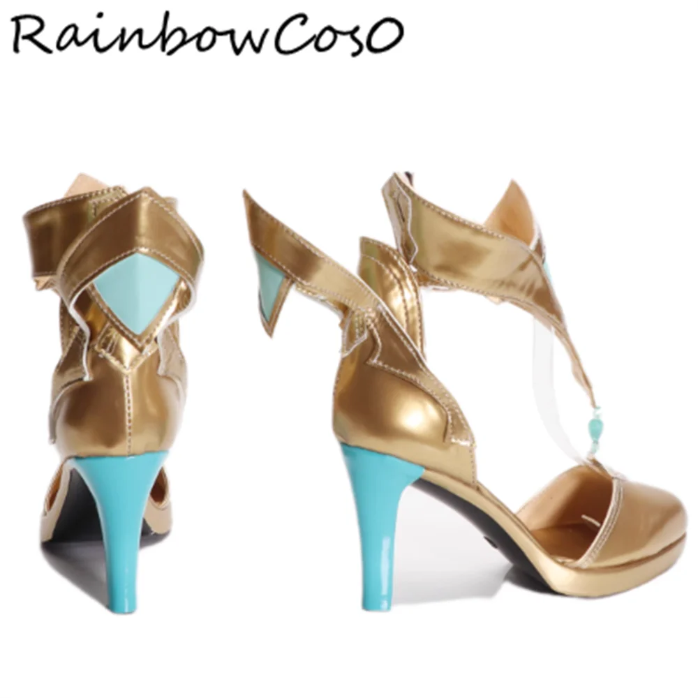 Buty do cosplayu Nefer Genshin Impact, buty do gry, anime, na imprezę, Halloween, RainbowCos0 W5334