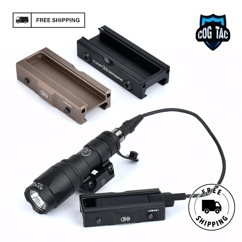 

Airsoft WADSN Surefir M300A M600C Metal LED Scout Flashlight&Pressure Pad Switch Rail Mount Hunting Accessory M300 M600 Torch