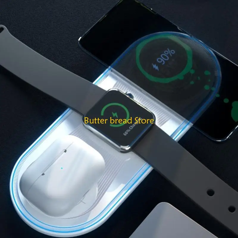 W89C Multifunktionale tragbare Mini-Schnellladestation für Apple 12 und mehr, 8 mm Reichweite