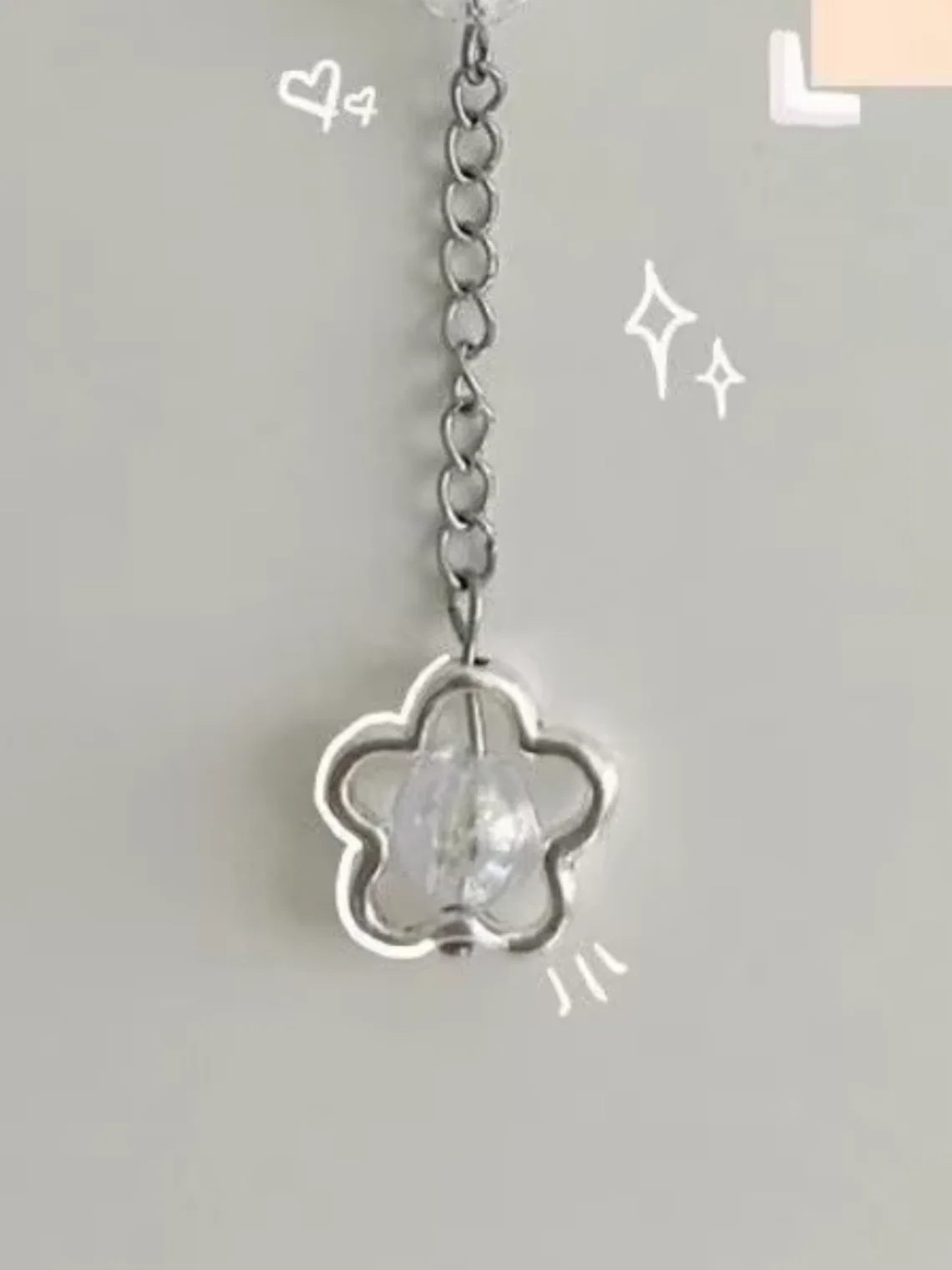 sawako phone charm kimi ni todoke kazehaya flower gift cute y2k shoujo accessory flower coquette simple