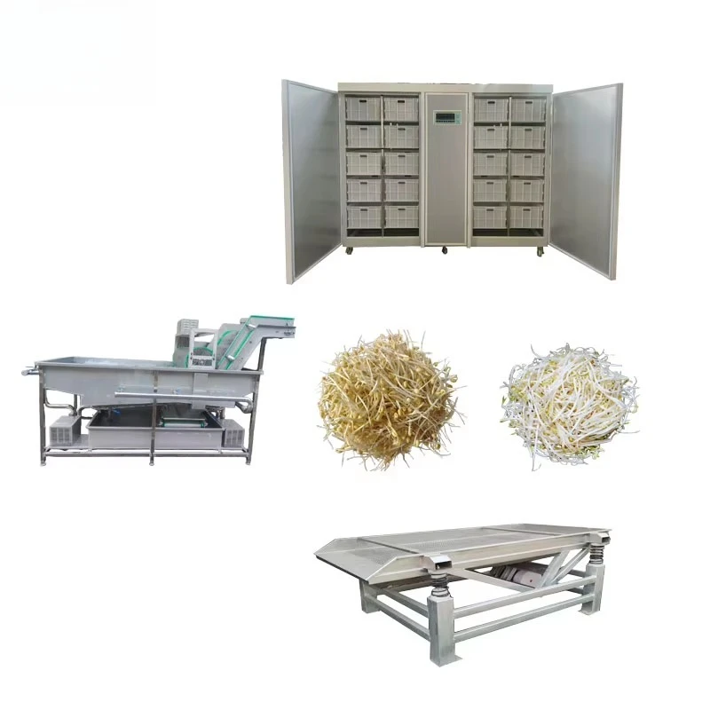 Automatic Industrial Use Black Bean Soybean Mung Bean Sprout Growing Making Machine Bean Product Processing Machinery