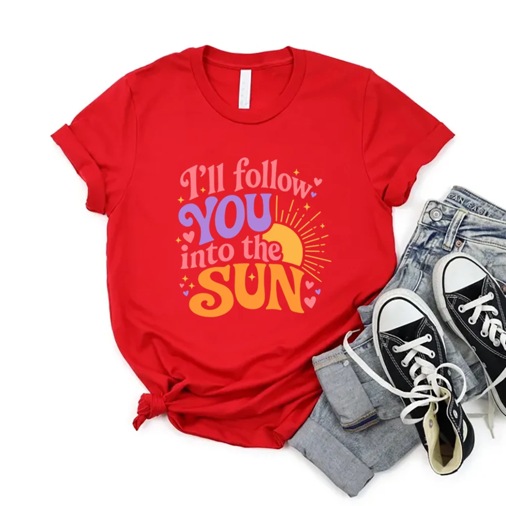 I'll Follow You Into The Sun Tee K-Pop Concert Shirt Unisex Short Sleeve Graphic T Shirts Kpop Tour T-Shirt KPop Fan Gift - view 6