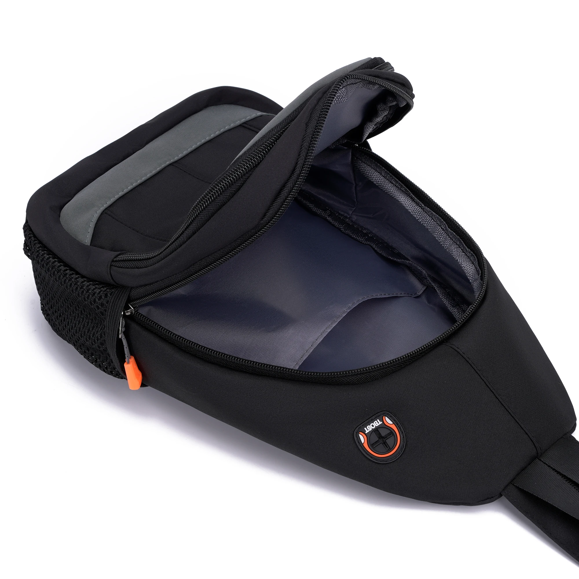 Bolso de pecho de moda para hombre, bandolera informal a la moda, impermeable, para exteriores, mochila de un solo hombro para hombre