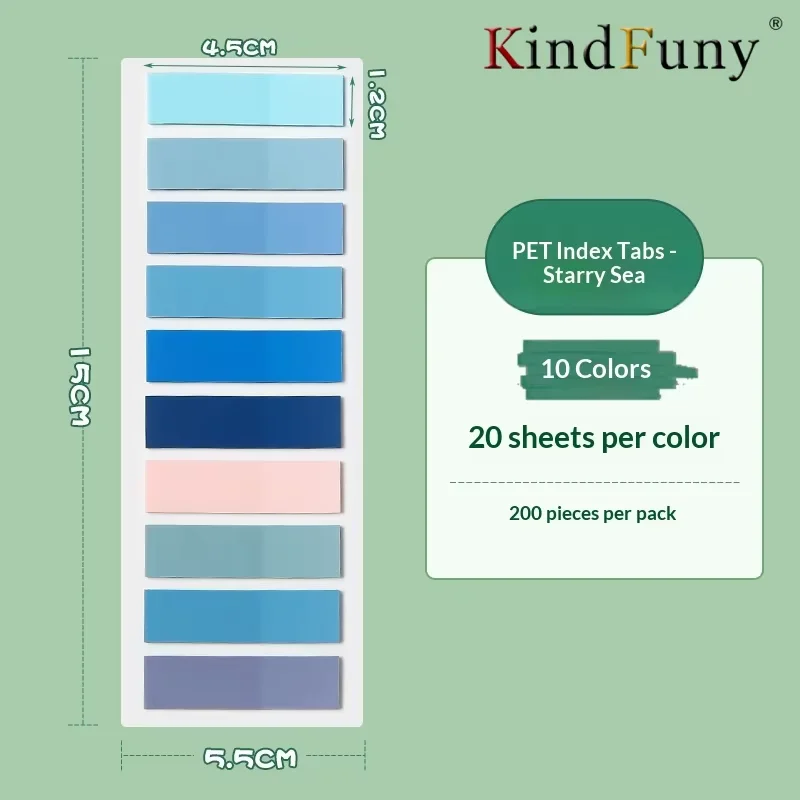200 قطعة علامات صفحة ملاحظة لاصقة لطيفة قابلة لإعادة الاستخدام ملف مؤشر علامات التبويب ملصقات الصفحة مقاوم للماء أعلام سؤال خاطئ #2