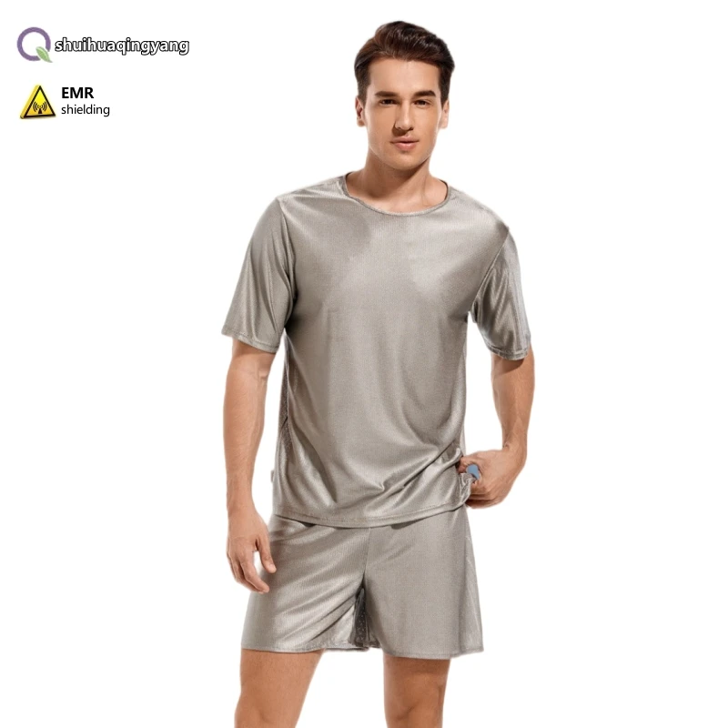 Electromagnetic radiation protective 3D mesh silver fiber adult underpant new energy vehicle, Computer EMF shielding clothing