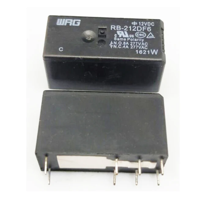 

HOT NEW RB-212DF6 RB212DF6 DC12V 12VDC 12V 8A relay 8PIN