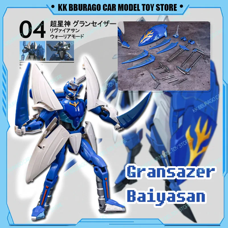 

Новая игрушка-трансформер Gransazer Baiyasan, фигурки акулы, фигурки KO, кит, вода Gransazer, подарок для мальчика на день рождения