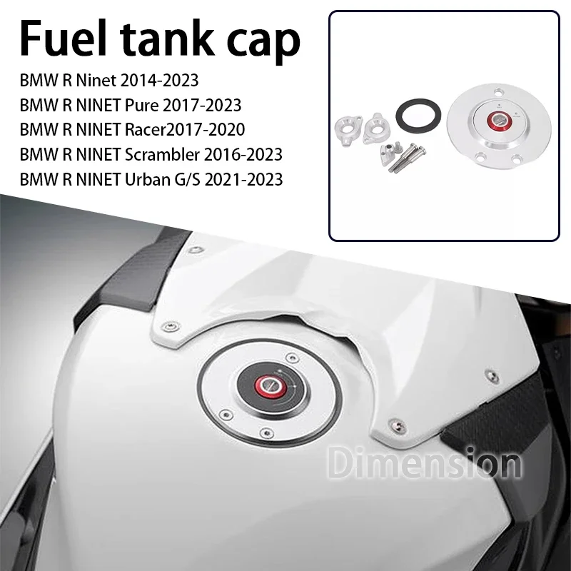 For BMW RNINET R Nine T Racer Rninet Scrambler R9T Urban G S rninet R NINE T Pure Motorcycle Engine Fuel Tank Cap Gas Oil Cover