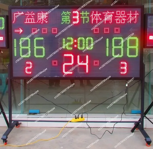 6GYK wireless remote control basketball game electronic scoreboard LED scoreboard basketball timing scoreboard