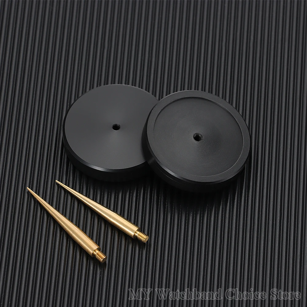 Watch Balance Holder Tack Tool Practical Bracket Balance Spring Shaft Cleaning Holder Watch Parts Tool Kit for Watchmakers