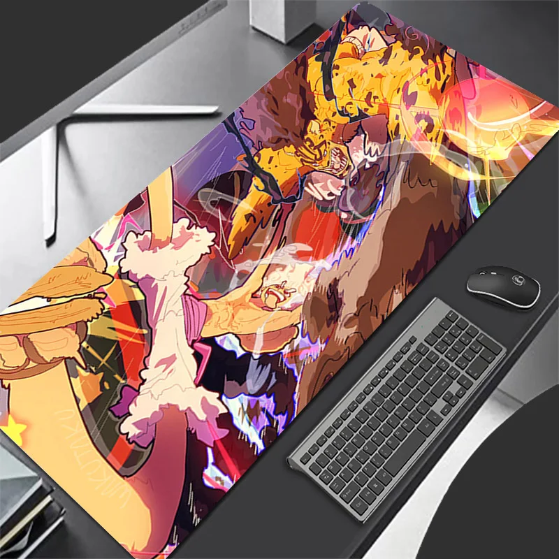 Tapis de Souris Gaming XXL Grande Taille pour Clavier et Ordinateur, Tapis de Bureau Monobloc en Caoutchouc Durable, Tapis de Souris pour Ordinateur Portable