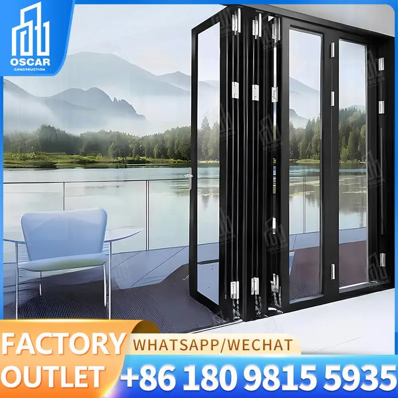 

Customizable Bifold Folding Door Ideal for UK Office Spaces Creative Factory Made Bifold Door