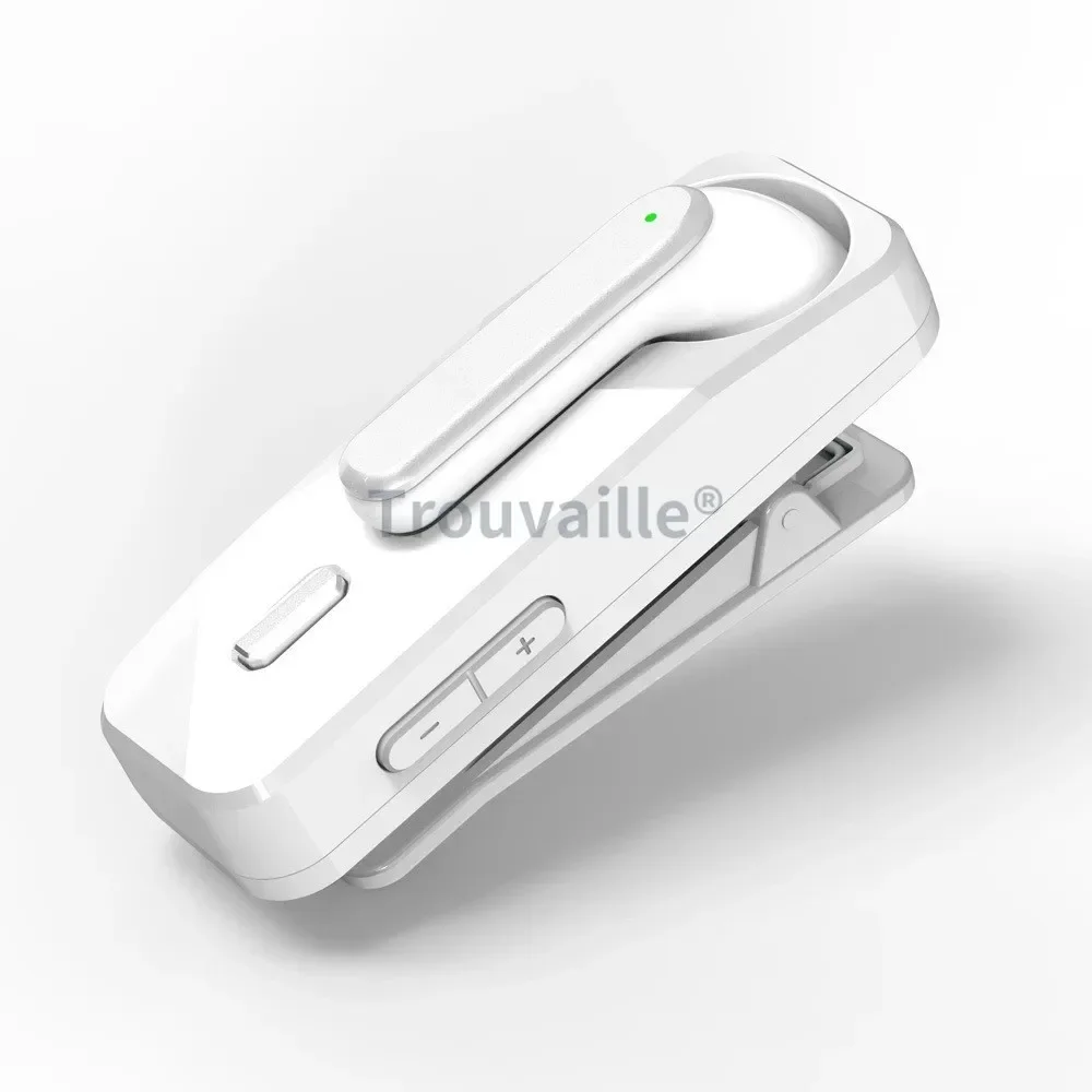 Trouvaille Y01 Headphones in Lotus Wireless Bluetooth Headset on Ear Handsfree Earphones Single Ears in Lotus with Wire Ear Buds