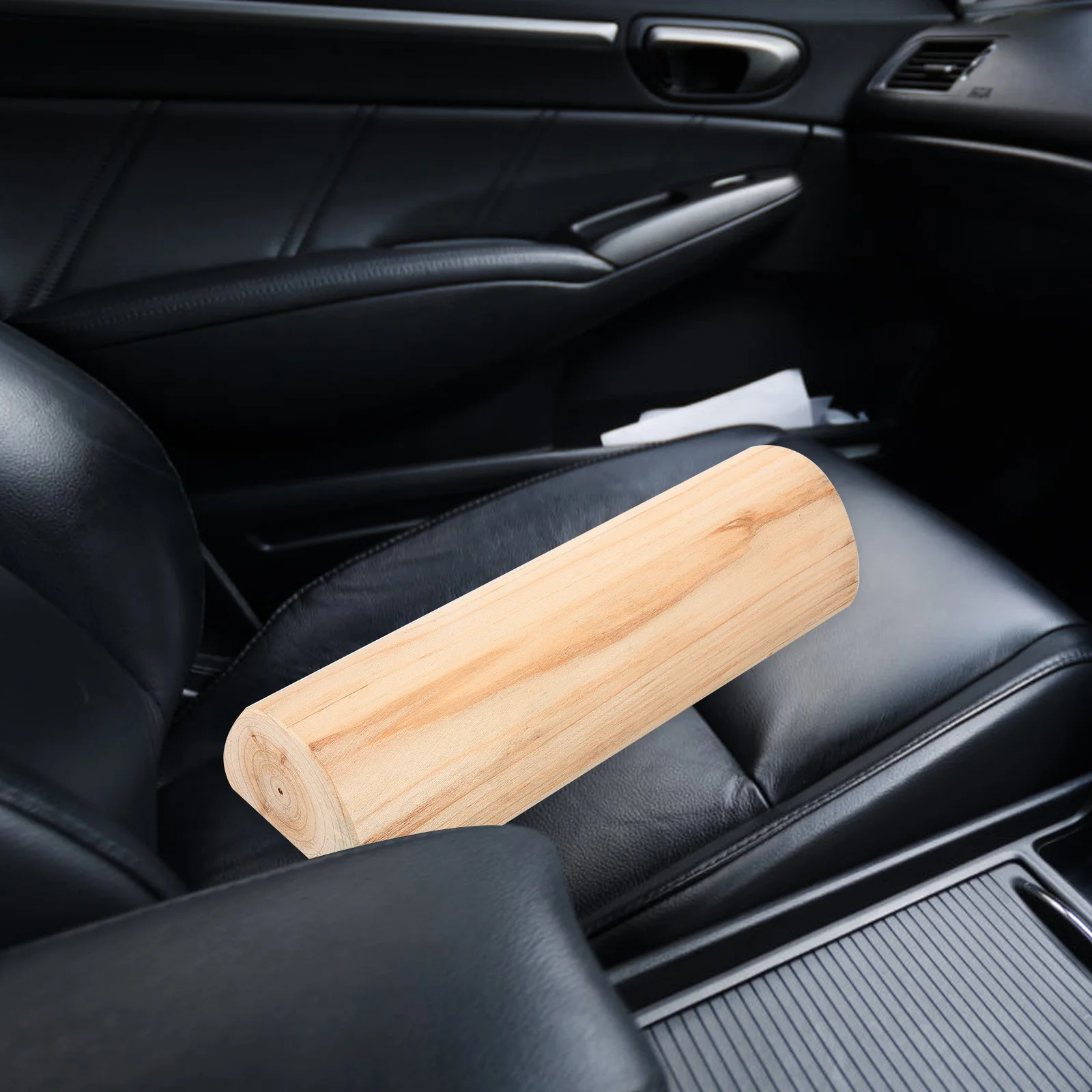 

Wooden Cervical Pillow Smooth Surface Prevents Skin Scratch Supports Good Posture Daily Use Neck Back Pain Relief