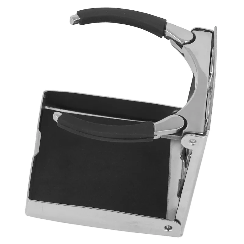 Foldable Cup Holder Water Drink Cup Stand Stainless Steel Mount For Boat Yacht Car
