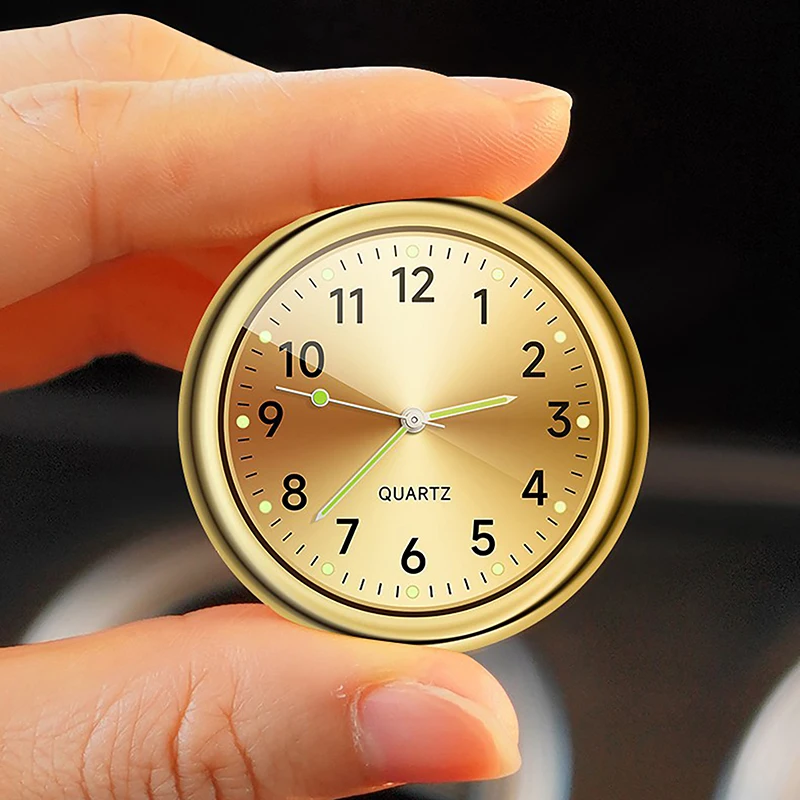 

【xxx】Automobile Air Outlet Dashboard Clock Stick-On Electronic Noctilucent Decoration Auto Ornament Car Accessories For Car[S14]