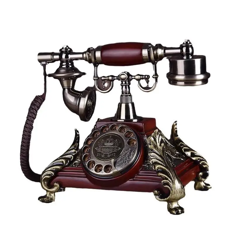 

Retro telephone fashion creative antique home landline ornament