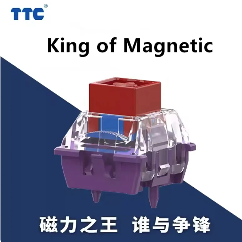 

TTC Magnetic Swtich Mechanical Keyboard Switch High Light Transmittance E-Sports Gaming PC Atk68 Na87 Hm66 Magneto Swtich