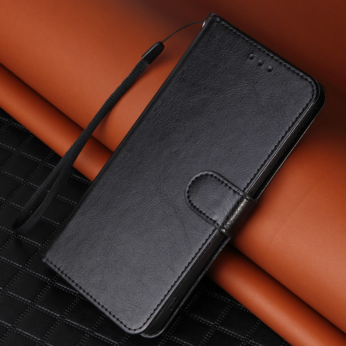 Artificial Leather Phone Case for Redmi Note9 Pro Note11 Note13 4G Note13 Pro 5G Wallet Flip Card Slot Phone Case