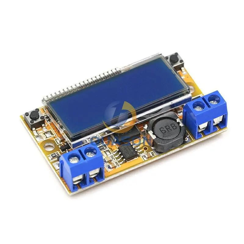 Dual Display DC-DC 5-23V To 0-16.5V 3A Max Step Down Power Supply Buck Converter Adjustable LCD Step-down Voltage Regulator