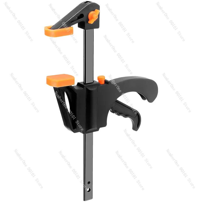 F clip woodworking clip fast right angle holder plate type strong clamp pressing Daquan a-word clip