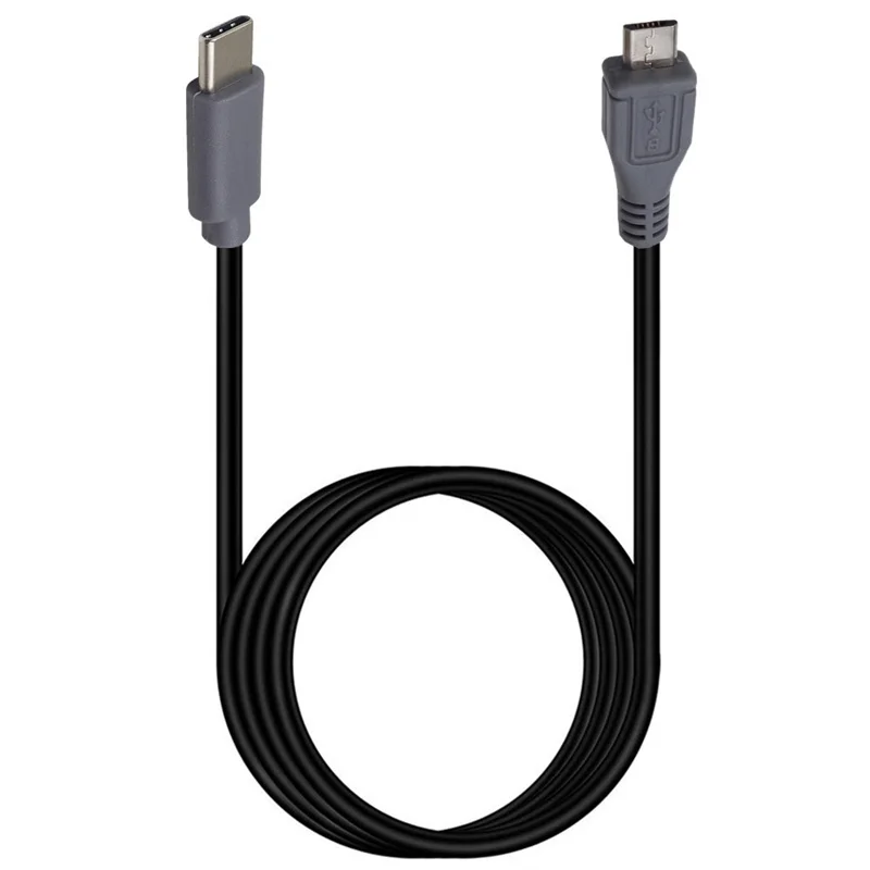 Rodzaj USB C 3.1 męski do Mini micro USB 5 Pin B męski konwerter wtyczki Adapter OTG kabel do telefonu komórkowego 25cm 50cm 1 m