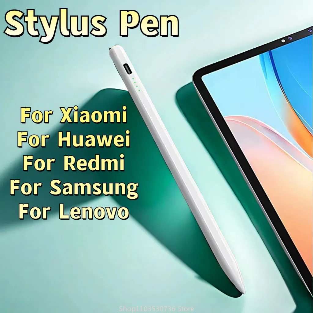 

for xiaomi Pad 5 Stylus Pen For Samsung Pad without Palm Rejection Tilt,for Honor Redmi Pad pen for All Android Tablet Phone Pen