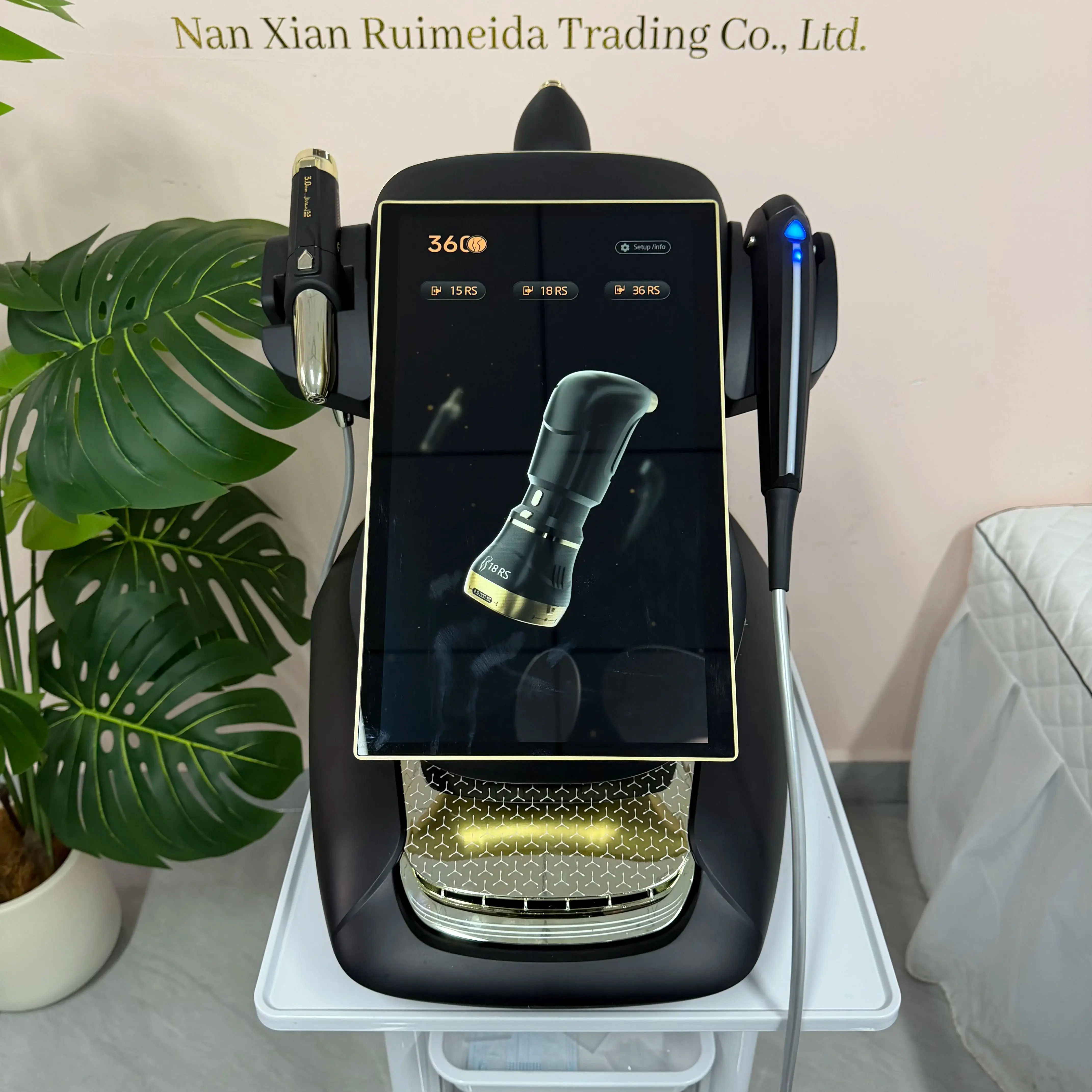 3 In 1 HIFU Facial Body Machine 360MAX 25D, Multi-Cartridge Non-Invasive Skin Lifting Anti-Wrinkle Body Shaping Beauty Equipment
