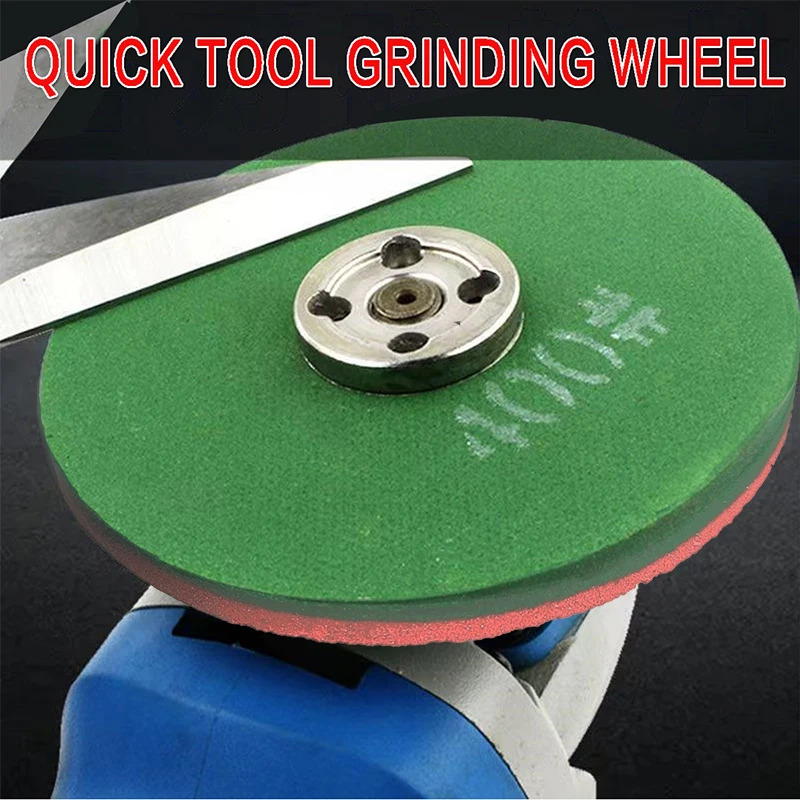 100mm Grinding Wheel Thickened Cutting Disc Stainless Steel Abrasive Polishing Pad Double-side Used for Metal, Stone and Steel