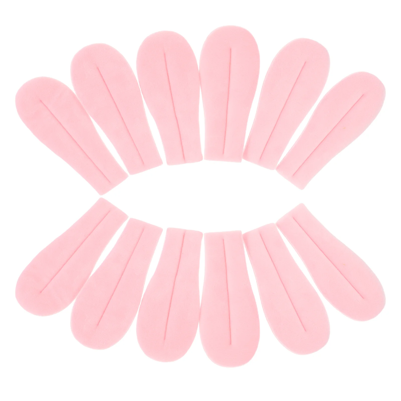 

12pcs Small Colored Accessories for Crafting Fake Tongue Prop Making Supplies Soft Adorable Artificial Tongue Set