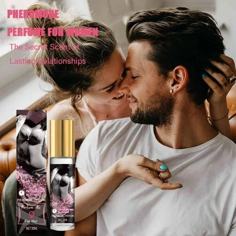 Sexuellement de phéromone sexy pour femmes et hommes, roll on, huile essentielle infusée, Cologne, attirer