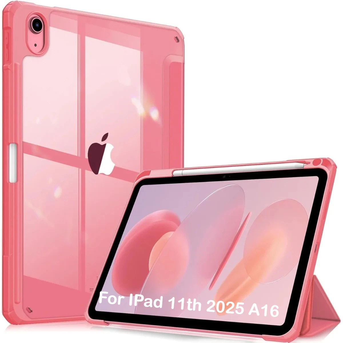 

Новый чехол для смарт-планшета для iPad (A1616) 11-го поколения, 11 дюймов (2025), 10, 10,9 дюймов, 2022, HD, прозрачная противоударная задняя крышка