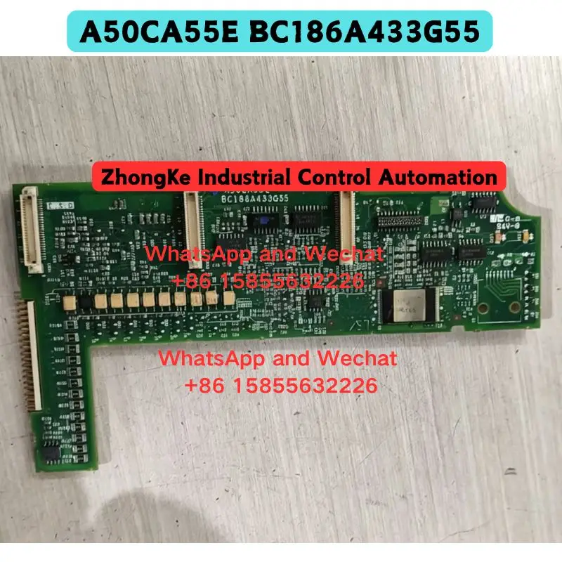 Used A50CA55E BC186A433G55 motherboard Functional test OK