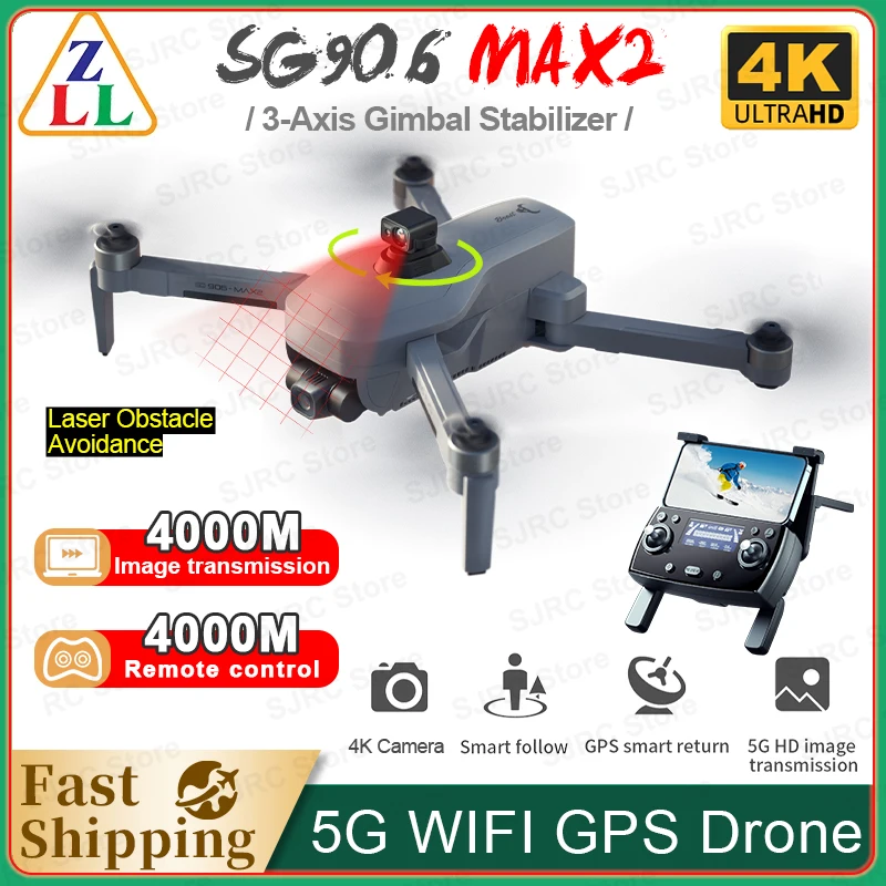 ホビーラジコン SG906 MAX ZLL SG906 MAX2 Drone 4K Professional HD Camera FPV Dron SG906 Max3
