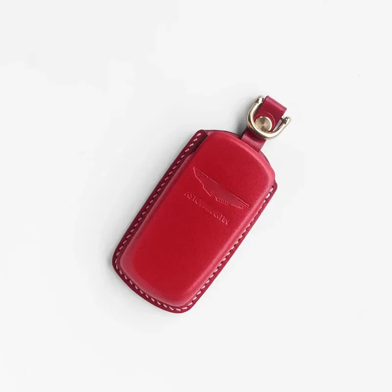 for Aston Martin DB9 DBS Rapide V8 V12 Leather Handmade Key Cover Custom Case