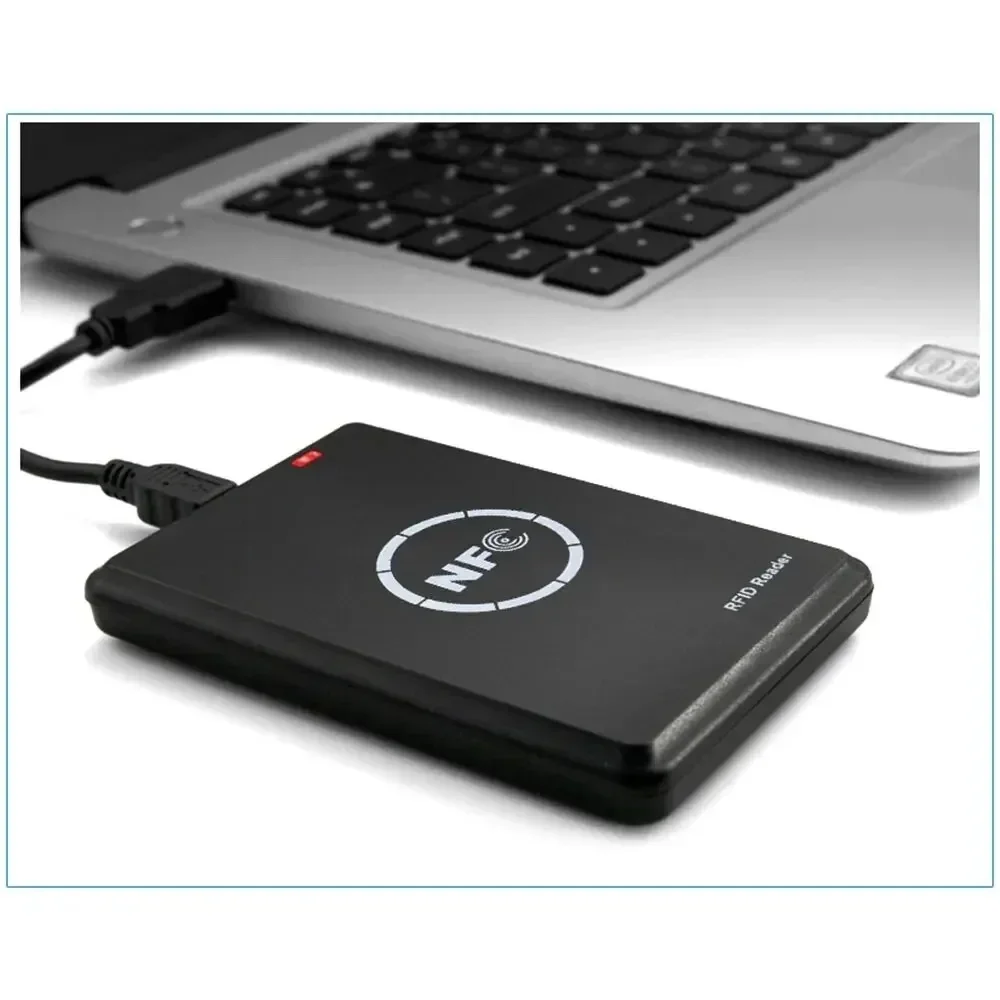RFID Card Reader Copier Duplicator NFC Smart Card Reader Writer 13.56MHz Encrypted Programmer UID Key Fob