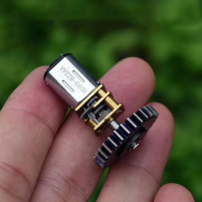 GA12-N20 Mini Full Metal Gearbox Gear Motor DC 3V 5V 6V 69RPM Slow Speed Large Torque Gearbox Reduction Motor DIY Robot Car view 4