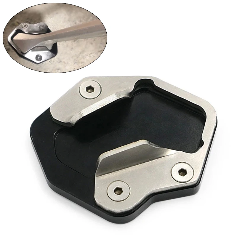 Kickstand Support Plate For Tiger 800 2010 - 2014 800 XCa XR 2015-2017 XRx 2015 XCX 2015 Extension Side Stand Plate Pad