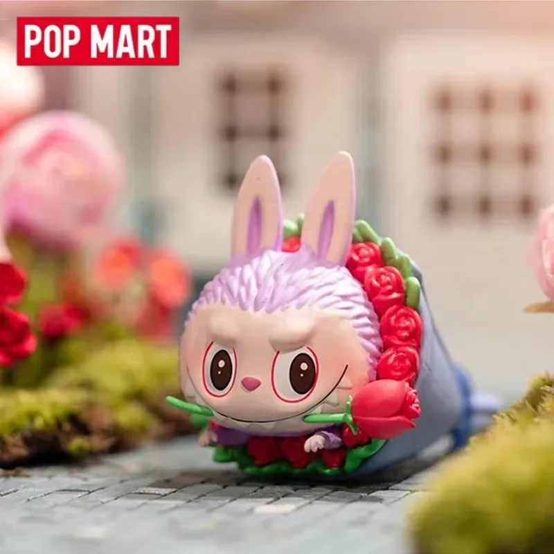 POP MART 라부부 더 몬스터즈 플라워 엘프 시리즈 블라인드 박스 장난감 미스터리 박스 서프라이즈 모델
