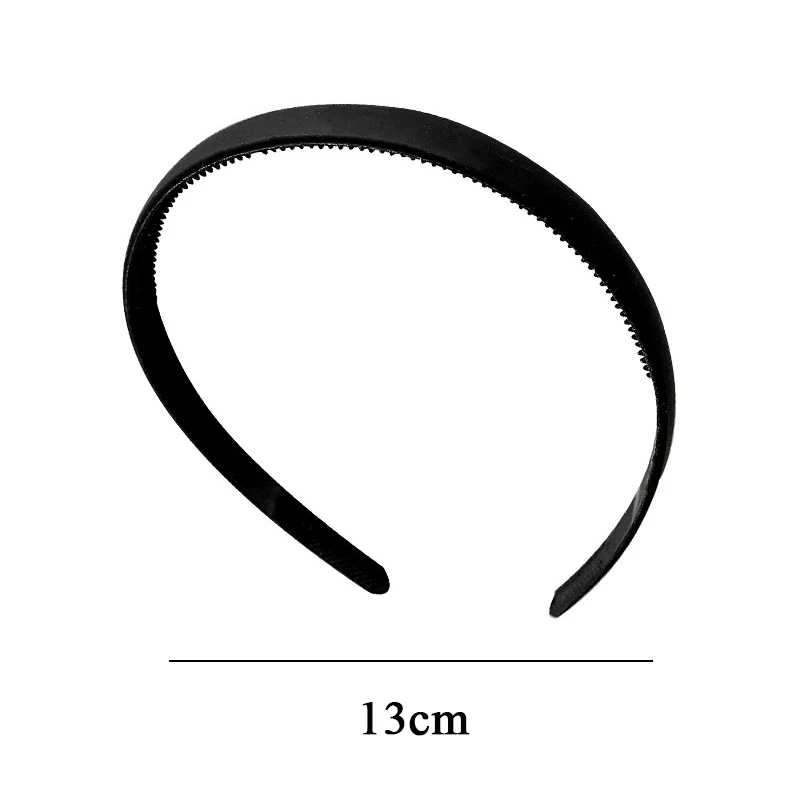 3PCS Fashion Hair Bands for Women Men Solid Color Non-slip Thin Edge Headband Girls Hair Hoop Hairband Hair Accessories