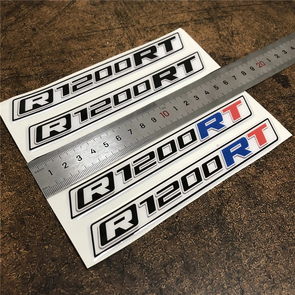 

Для BMW R1200RT R1200 RT багажник Алюминиевый Чехол эмблема логотип наклейки Наклейка протектор обтекатель бак защита 2019 2020